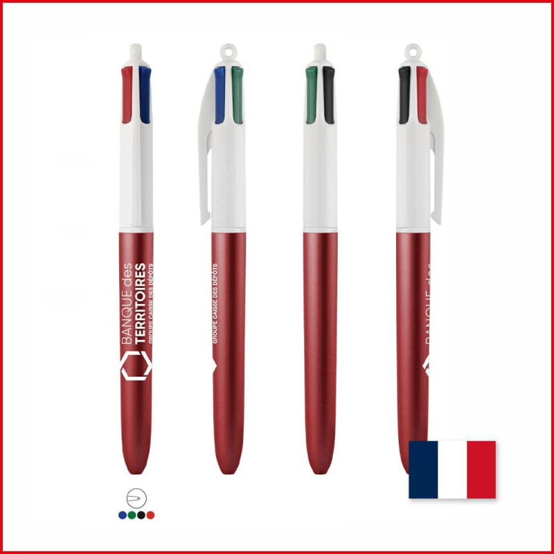 Stylo Bic 4 couleurs